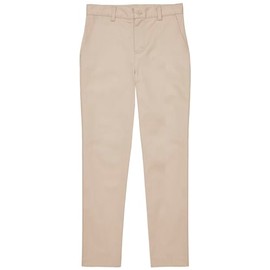 Classroom School Uniforms Big Kid Flat Front Pant CR101Y, 12, Khaki