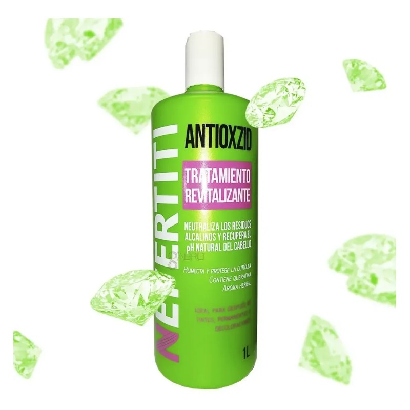 Tratamiento Antioxzid Nefertiti Keratina Revitalizante 1 Lt
