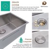 30 Inch Undermount Kitchen Sink - Delironexu 18 Gauge Stainless