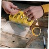 NOLITOY 10pcs Braided Fly Fishing Connectors Strong Fishing Wire Leaders