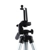 Camera Tripod with Mobile Phone Holder Portable Extendable Travel Camera