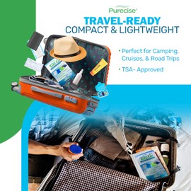 Purecise - Toss & Go - Unscented Laundry Detergent Sheets - No Mess, Skin-Friendly, Fast-Dissolving, Scent Free - 30 Loads - 5ct Pack of 3