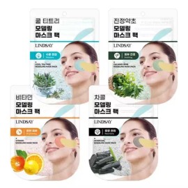 Cool Tea Tree 모델링 마스크 파우치 28g 4종) [[0003][환한피부] 비타민 모델링팩 1개] Modeling Mask Pouch 28g 4 Types) [[0003][Bright Skin] Vitamin Modeling Pack 1 Piece]