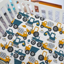 Baby Cot Bed Fitted Sheets 140 x 70 100% Cotton - Hypoallergenic Toddler Bed Sheet Fully Elasticated Skirt Breathable Easy Care - Junior Bed sheets