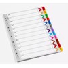 Rexel Mylar A4 Reinforced Index January-December -White