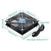 Rowiz 2pcs DC 5V 120mm (12cm) Case Fan with Protective