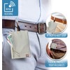 Lewis N. Clark RFID - portafolios para cinturón de viaje
