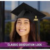 Endea Graduation Shiny Cap & Tassel (Black, 2025)