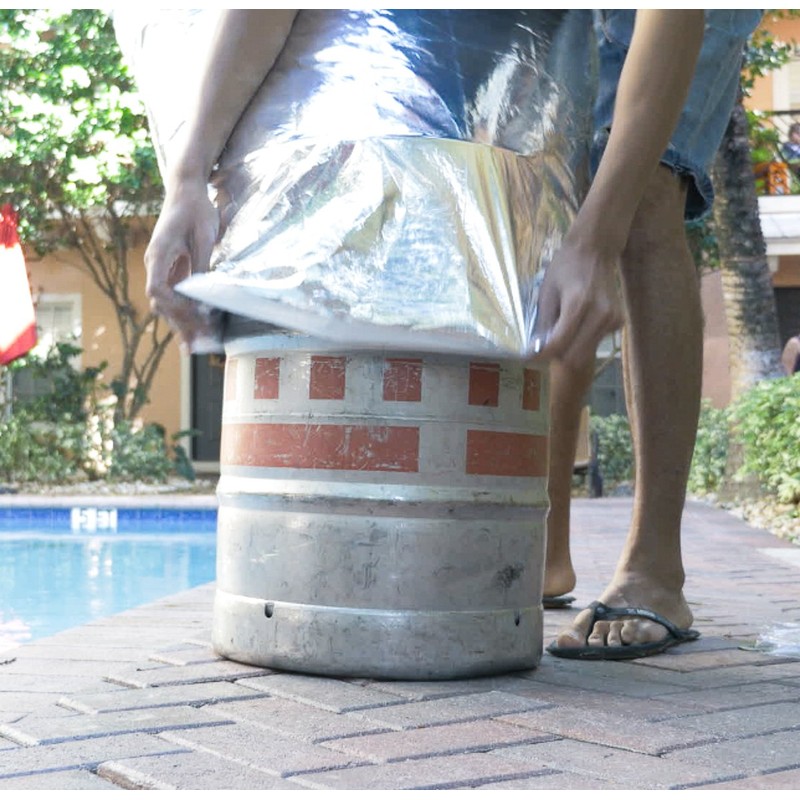 KegSheet: Keg Insulator Cover Cooler for Kegs and Keg Tubs