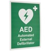 Seco AED Sign, Automated External Defibrillator 150 x 200 mm,