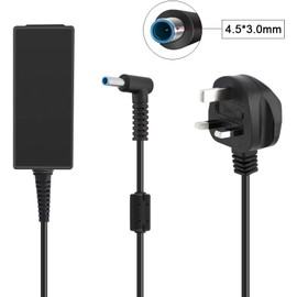 Feirsh Cargador Laptop HP, Cargador de 45W Laptop para HP Pavilion x360 11 13 15;Spectre x360 Stream 13 11 14; TouchSmart 11 13 15; Elitebook Folio 1040 G1；19.5V 2.31A (4.5mm x 3mm)