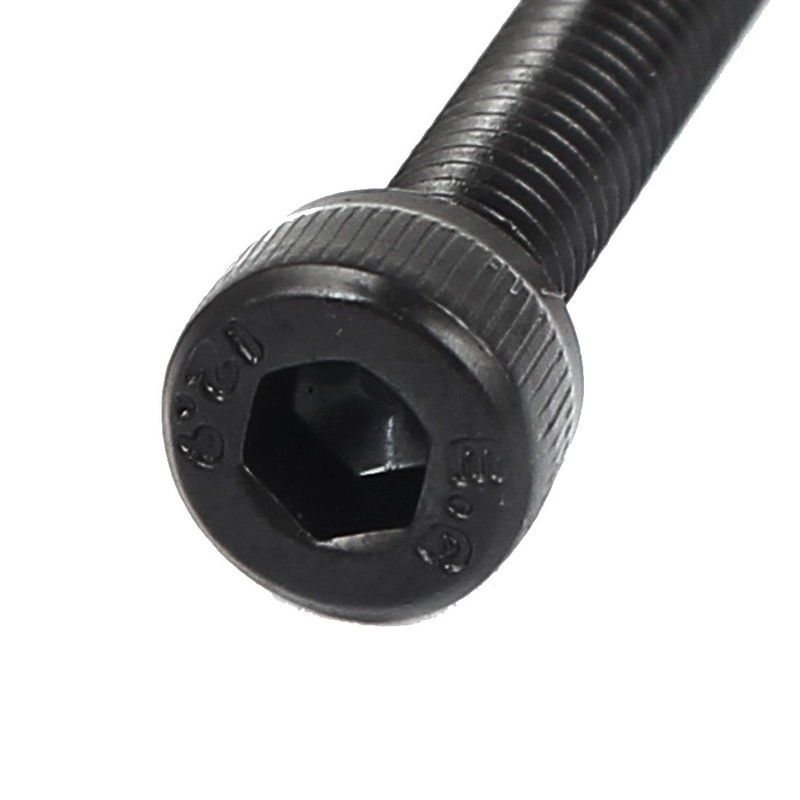 uxcell M6x55mm 12.9 Alloy Steel Hex Socket Screws Partially Threaded