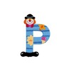 Buchstabe P Clown
