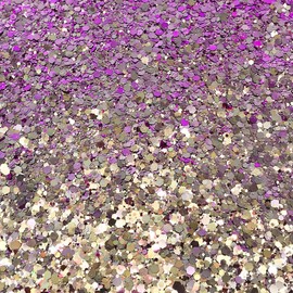 Color Shift - Chunky Cosmetic Glitter ✮ Festival Rave Beauty Makeup Face Body Nail ✮ (Lilac/Purple)