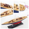 NAUTIMALL Wooden Sailboat Decor Ship Model 28" Endeavour America's Cup