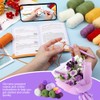 KBIBCK Bouquet Crochet Kit, Crochet Flowers, Beginners Crochet Kit with