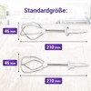 Vioks.pro Whisk 2 x Replacement for Bosch 00659061 for Bosch