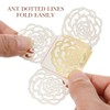 Truffle Wrappers Paper Candy Cups Gold Rose Truffle Cup Dessert