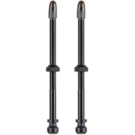 SCHWALBE Unisex's UTLV Tubeless Valve Pair, Black, 100mm