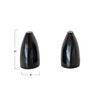 Creative Co-Op, Black, Horn Salt and Pepper Shakers, Set of