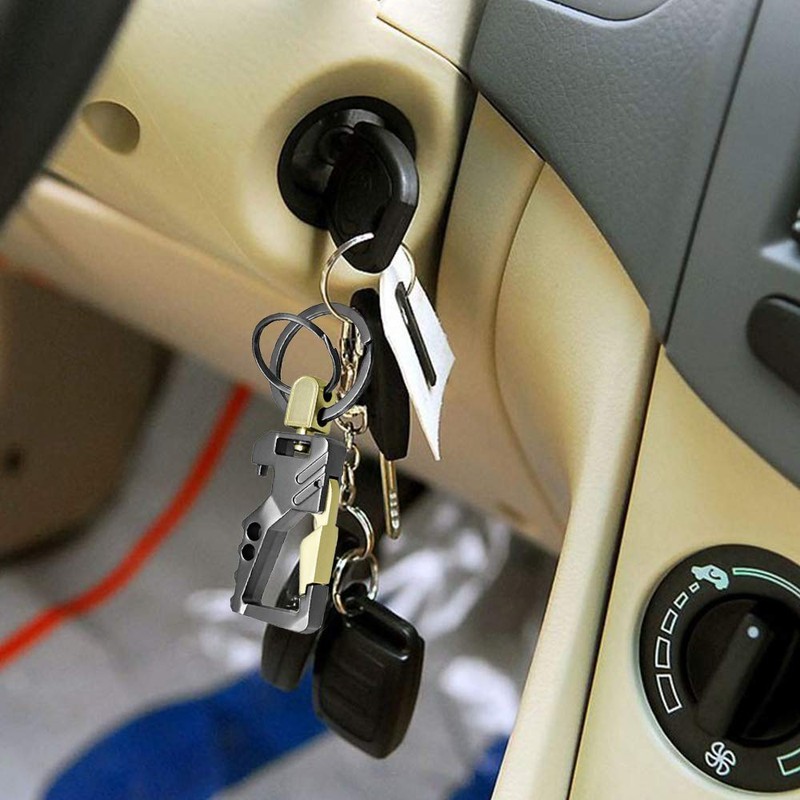 Exsun 2pcs Keychains, Key Chains for Carabiner Keychain Car Key