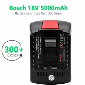 For Bosch BAT609 For BOSCH 18V CORE 18 Volt 7.0 Ah High Performance Battery Li-ion BAT618