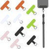 Rikasetu Phone Tether Tab, 10 Pcs CellPhone Lanyard Patch Tether