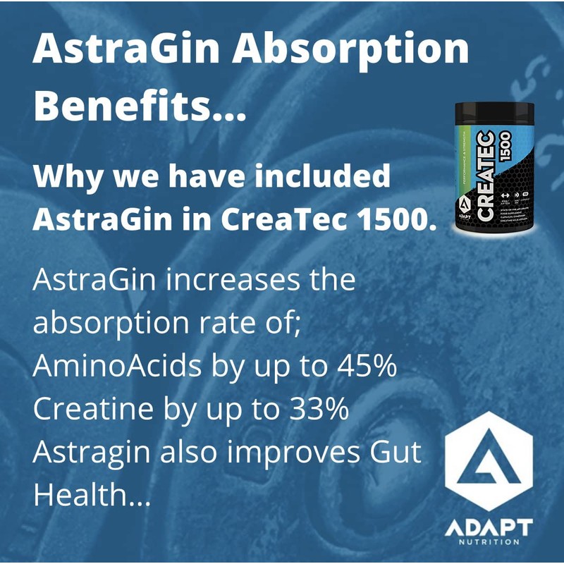 ADAPT NUTRITION Createc 1500 Capsules, Pack of 120