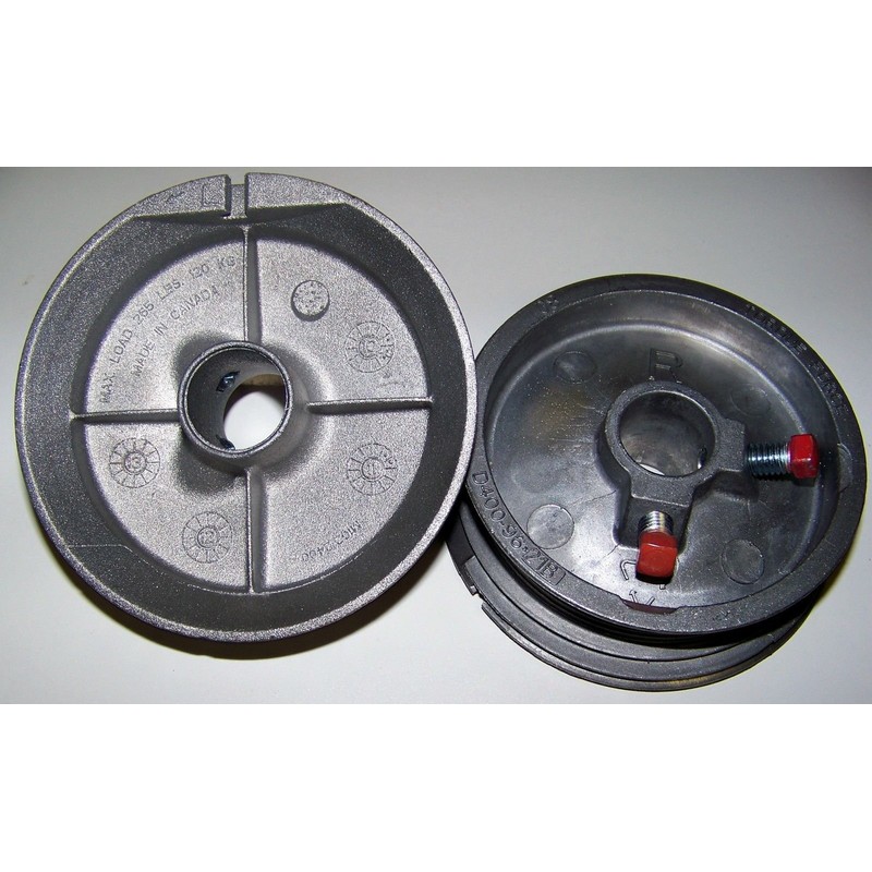 (GARRAG) NEW Garage Door CABLE DRUMS 1-PAIR up to 8'