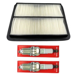 Maintenance KIT for Honda Engines GXV630 GXV660 GXV690 Air Filter replacement 17210-Z6M-010 with Genuine Spark Plugs 98079-5587G