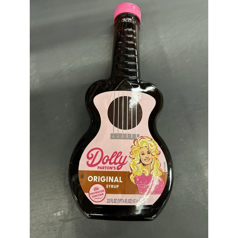 Dolly Parton BRAND NEW Dolly Parton Pancake Syrup Guitar Shaped