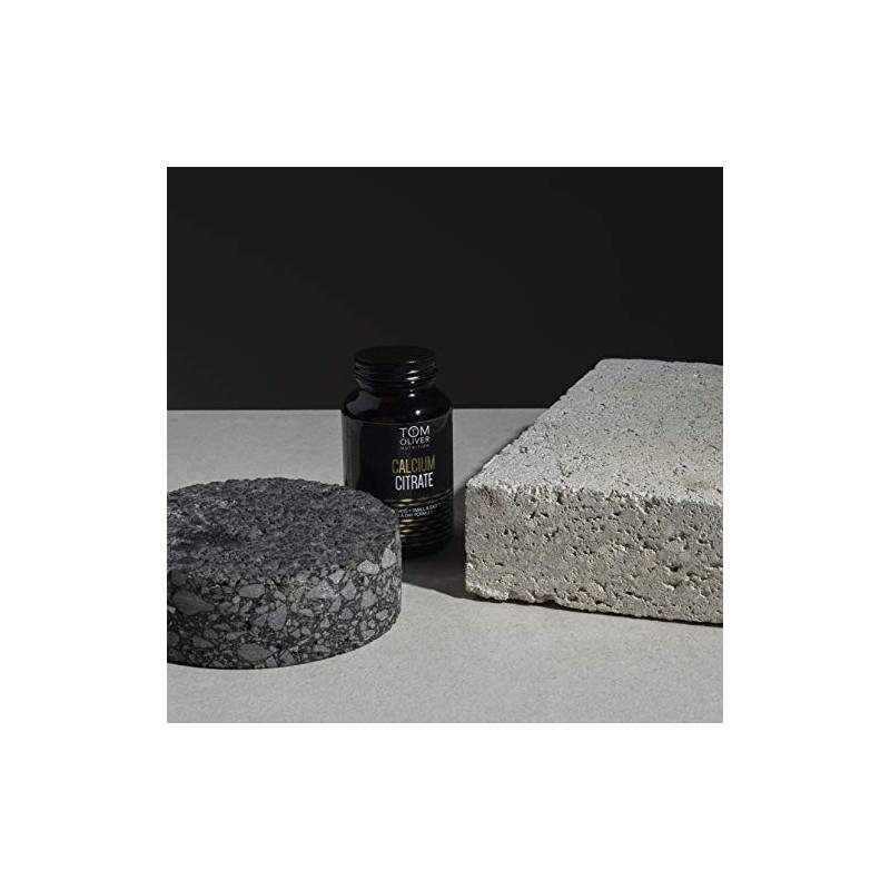 Tom Oliver Nutrition - Calcium (Citrate) - Highly Absorbable Calcium