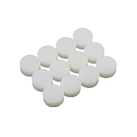Guitar Fingerboard Dot Position Markers - 1/4" - White 12 pack