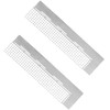 Diamond Painting Ruler, 2 Pieces DIY Stainless Steel Painting Ruler Drawing Tool with 216 Blank Grids for 5D Diamond Painting(4.53 inch x 1.18 inch)