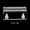 Hffheer 4Pcs Aquarium Lid Clips Acrylic Fish Tank Cover Clip