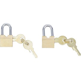 BGS Diy 85808 | Luggage Padlock Set | 15 mm | 2 pcs.