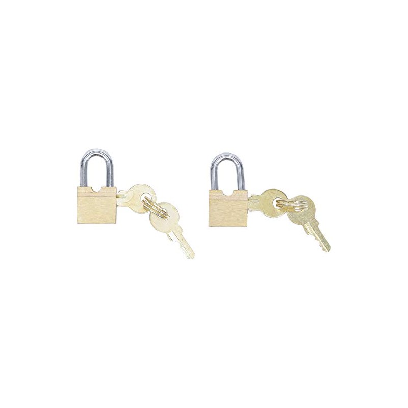 BGS Diy 85808 | Luggage Padlock Set | 15 mm