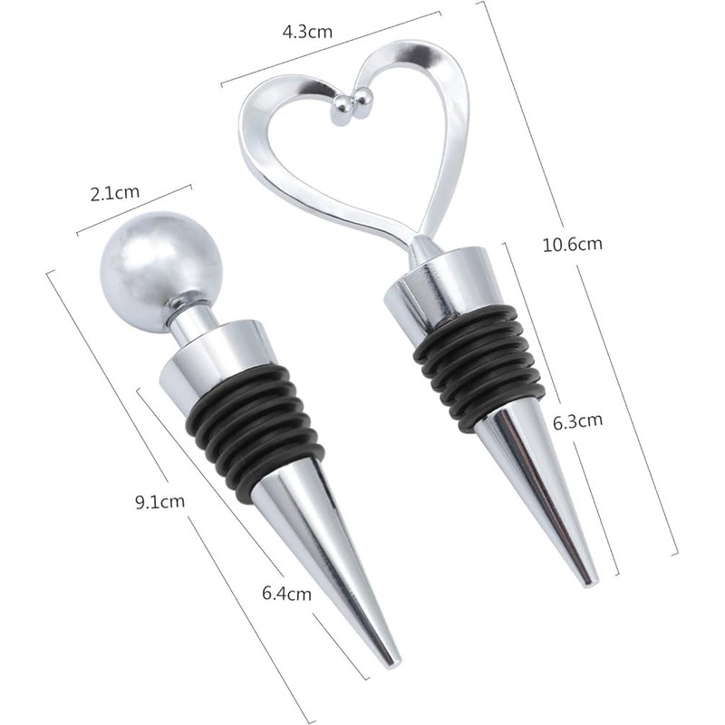 GOOD STUFF Stainless Steel Wine Stopper - Length 9 cm