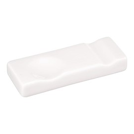 Narumi 41031-9875 Chopsticks Rest, 3.1 inches (8 cm), White, Simple, Stylish, Dishwasher Safe