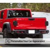 CheroCar for JT Tail Light Cover Guard Trim Frame Bezels