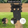 Toriexon Deer Blind Brackets, Outdoor 4 x 4 Platform Bracket,