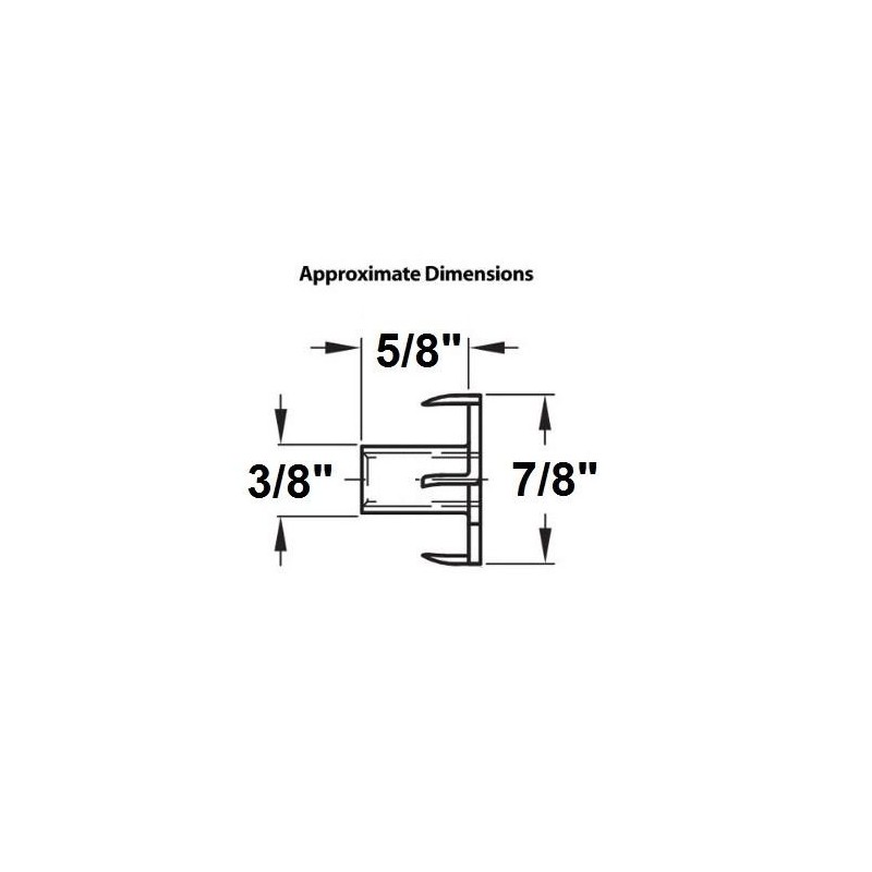 5/16" Zinc Plated T-Nuts Threaded Bolt Sleeves 4 Prong Tee