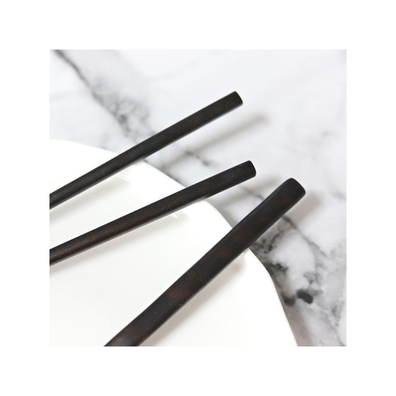 [Best Deco] Walnut natural lacquered spoon set, jujube wooden tableware,