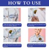 Obokata Embroidered Iron On Patches, Burgers and Cats Applique Patch,