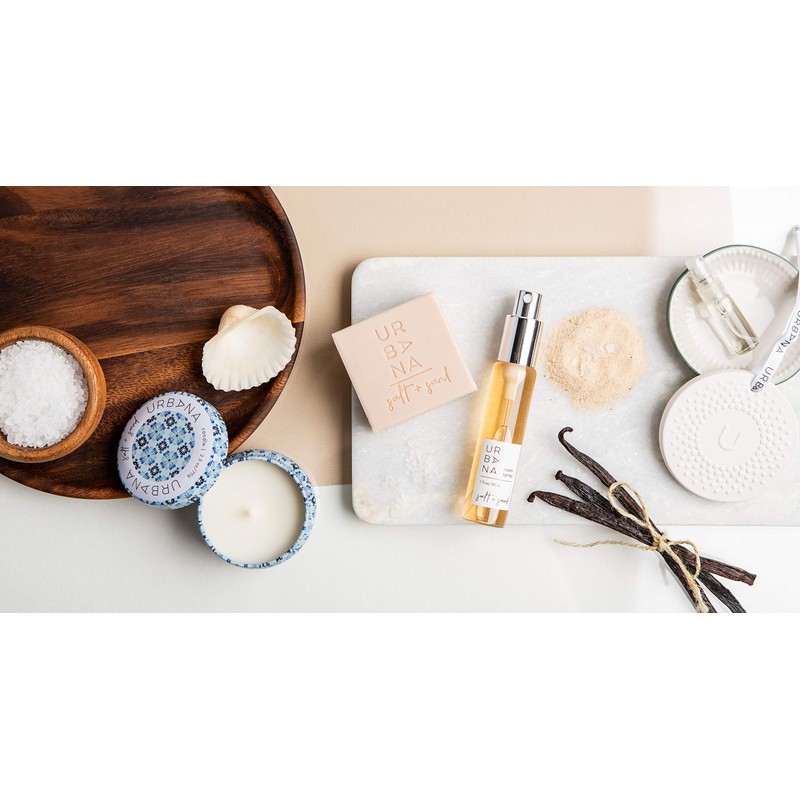 Urbana 5986 Home Collection Fragrance Bath Salt Salt + Sand