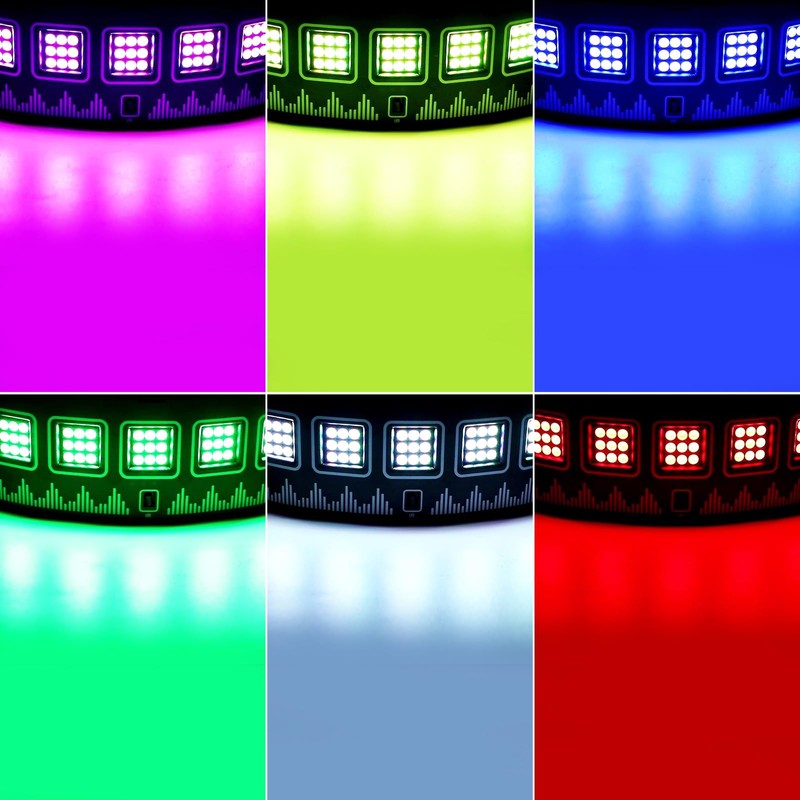 LED RGB Disco DJ Strobe Licht Party Feiertag Weihnachtsmusik Club
