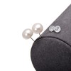 Joseph Brothers 10MM Genuine Freshwater Pearl Sterling Silver Earrings Studs