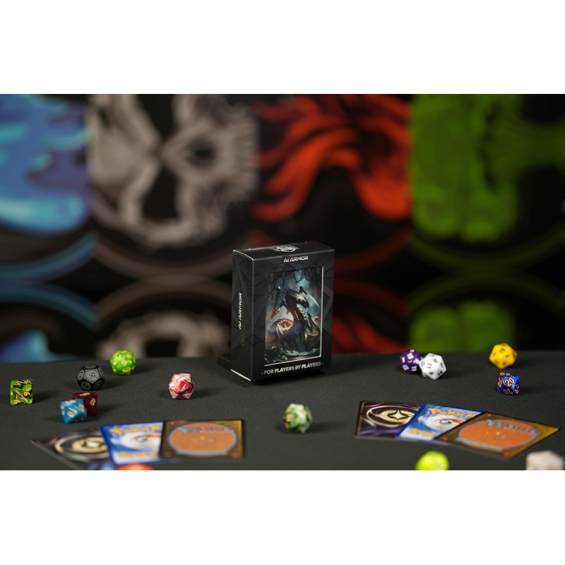 Ai Armor Graphene Series (Sliver) - 105ct Textured Matte TCG/MTG