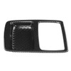 Carbon Fiber Style Rear Seat Water Cup Holder Frame Trim