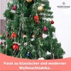 MERRYXMAS Tinsel for Advent & Christmas as Decoration & Decoration